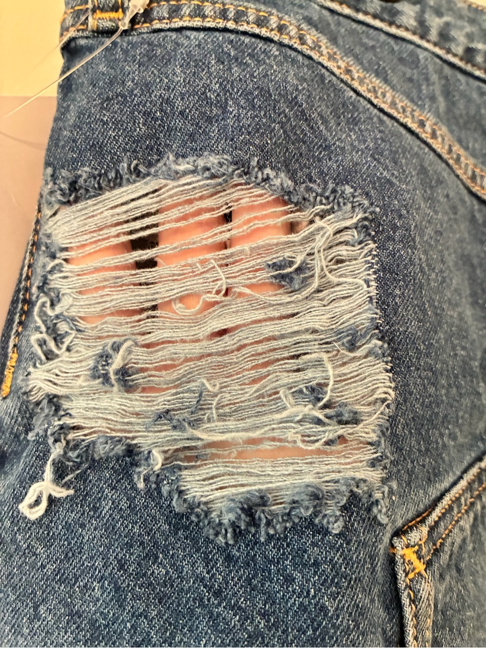 Vivienne Westwood Blue Denim Mini Skirt with Orb Embroidery - Picture 4 of 12